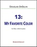 13: My Favorite Color